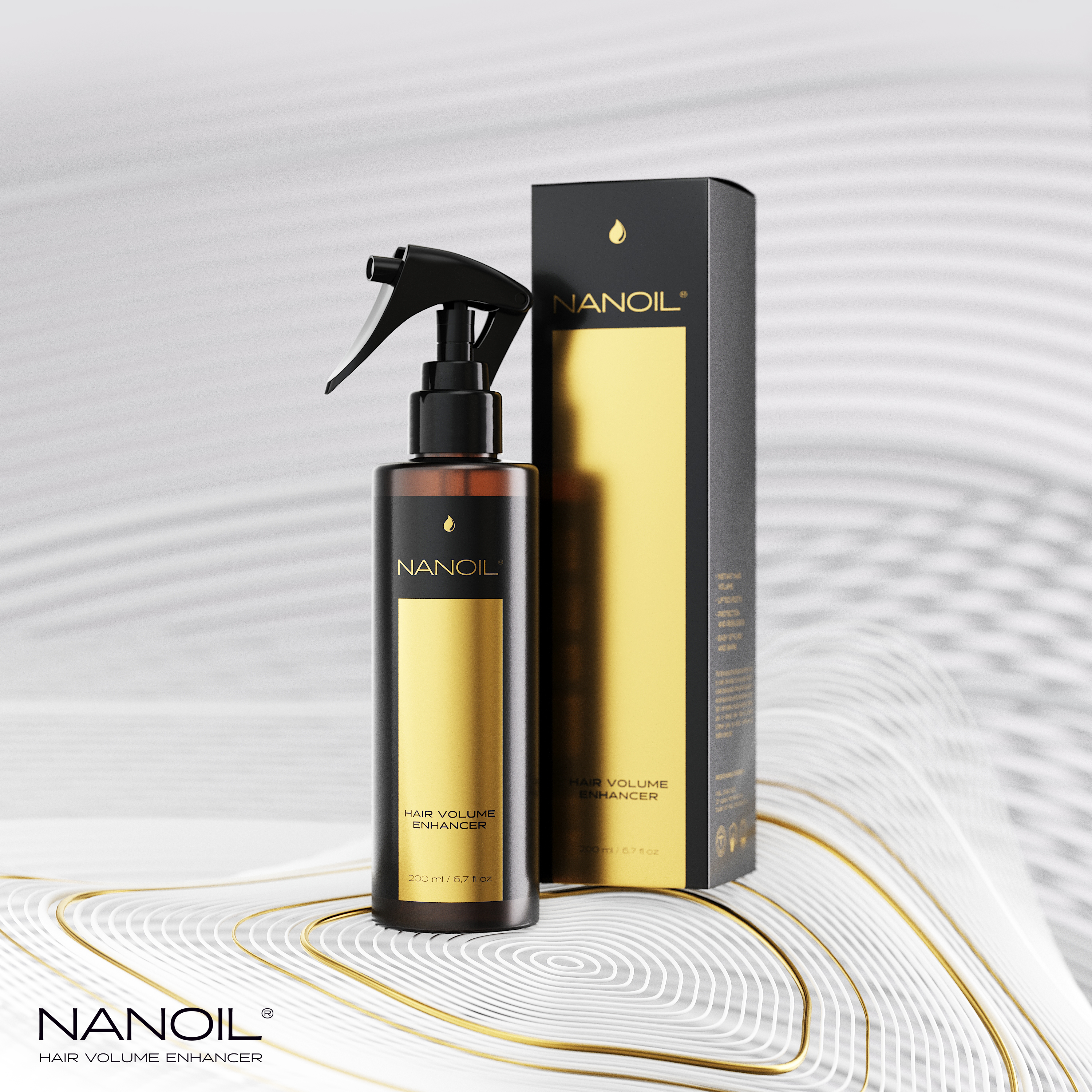 spray dodający objętości Nanoil